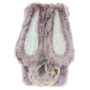 Faux Fur Bunny Phone Case - Fits iPhone 5/5S/5SE